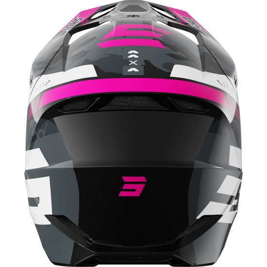 Capacete FURIOUS FLASH Rosa Brilho SHOT