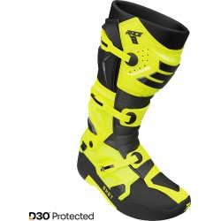 Botas RACE 8 Amarelas Neon SHOT