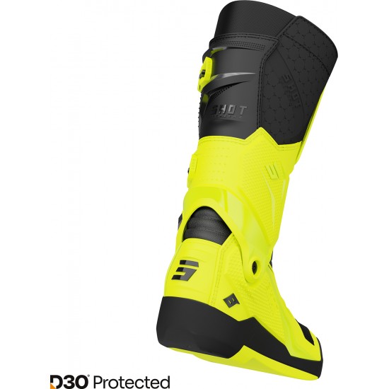 Botas RACE 8 Amarelas Neon SHOT