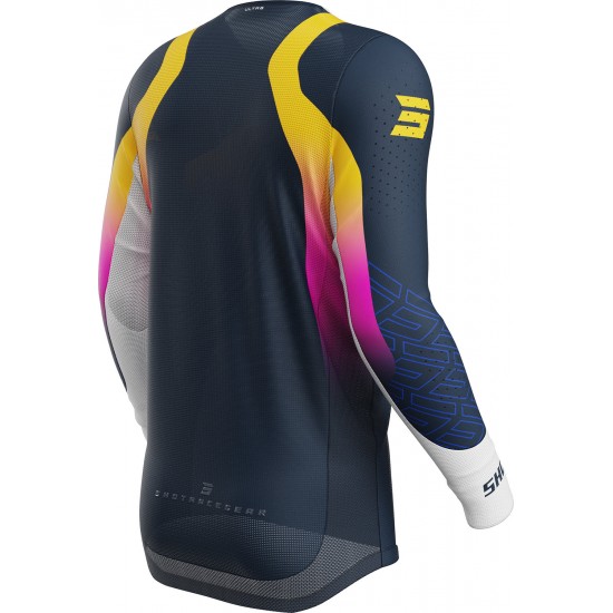 Camisola AEROLITE ULTRA Azul / Laranja / Rosa SHOT