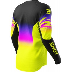Camisola Criança DRAW X-TREM Amarela Neon SHOT