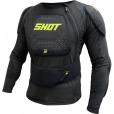 Colete Adulto AIRLIGHT Preto / Amarelo Neon SHOT