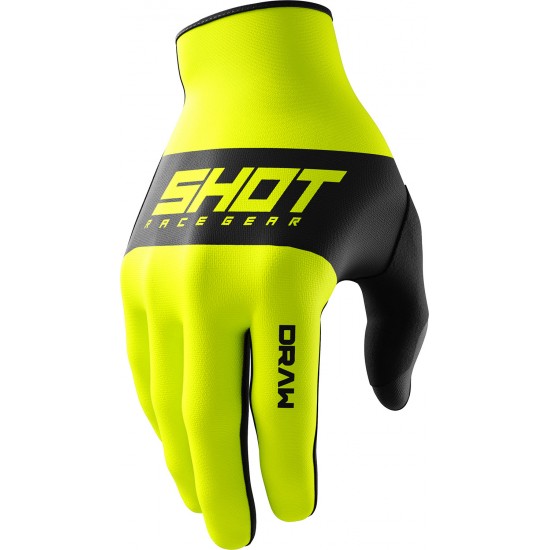 Luvas Criança DRAW SKY Amarelas Neon SHOT