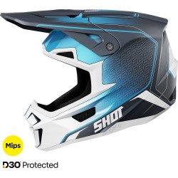 Capacete LITE CHALLENGER Azul Mate SHOT