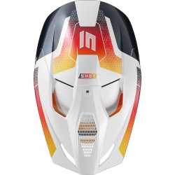 Capacete Criança FURIOUS PHASER Azul / Vermelho Pérola SHOT