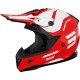 Capacete PULSE LINES Vermelho Brilho SHOT