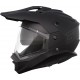 Capacete c / Viseira TREK SOLID Preto Mate SHOT