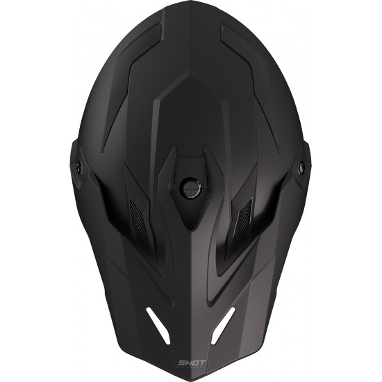 Capacete c / Viseira TREK SOLID Preto Mate SHOT