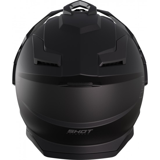 Capacete c / Viseira TREK SOLID Preto Mate SHOT
