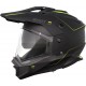 Capacete c / Viseira TREK RALLY Preto / Amarelo Neon Mate SHOT