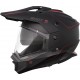 Capacete c / Viseira TREK RALLY Preto / Vermelho Mate SHOT