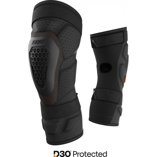 Joelheiras Adulto PROTECTOR D3O Pretas SHOT