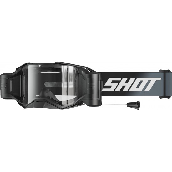Oculos C / Roll-off LITE SOLID Pretos Mate SHOT