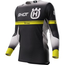 Camisola AEROLITE HUSQVARNA Preta SHOT