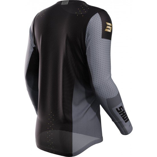 Camisola AEROLITE HONOR Preta/Dourada Shot