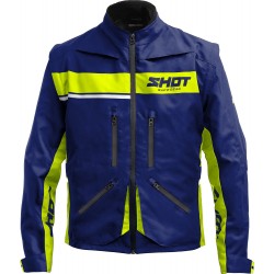 Casaco CONTACT ASSAULT 2.0 Azul / Amarelo Neon SHOT