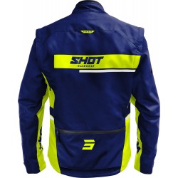 Casaco CONTACT ASSAULT 2.0 Azul / Amarelo Neon SHOT