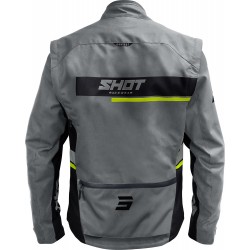 Casaco CONTACT ASSAULT 2.0 Cinza / Amarelo Neon SHOT