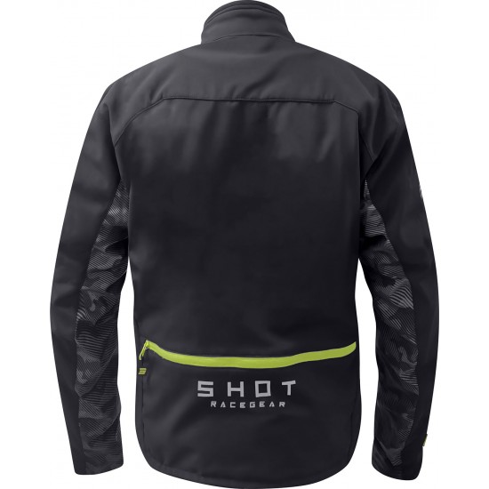 Casaco CLIMATIC Preto / Amarelo SHOT