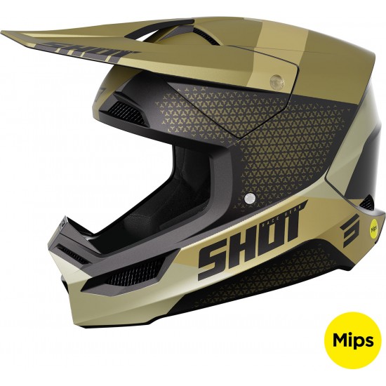 Capacete RACE RIDGE Areia Mate SHOT
