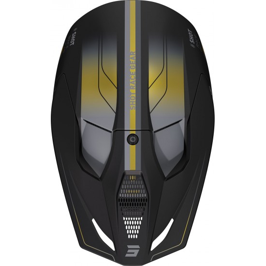 Capacete FURIOUS AIM Dourado Mate SHOT