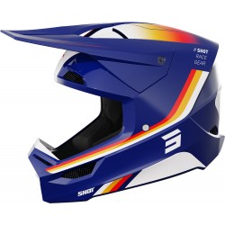 Capacete FURIOUS AIM Azul Brilhante SHOT