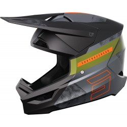 Capacete FURIOUS PATROL Preto / Caqui Mate SHOT