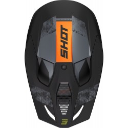 Capacete FURIOUS PATROL Preto / Caqui Mate SHOT