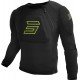 Colete Adulto PRIME Preto/Amarelo Neon Shot