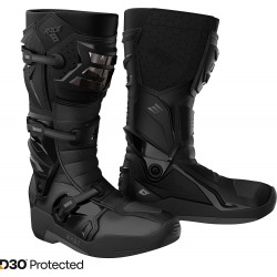 Botas RACE 8 Pretas / Cromadas SHOT