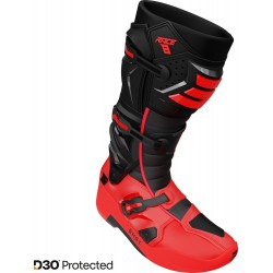 Botas RACE 8 Pretas / Vermelhas SHOT