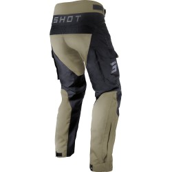 Calças RACETECH Pretas / Areia SHOT