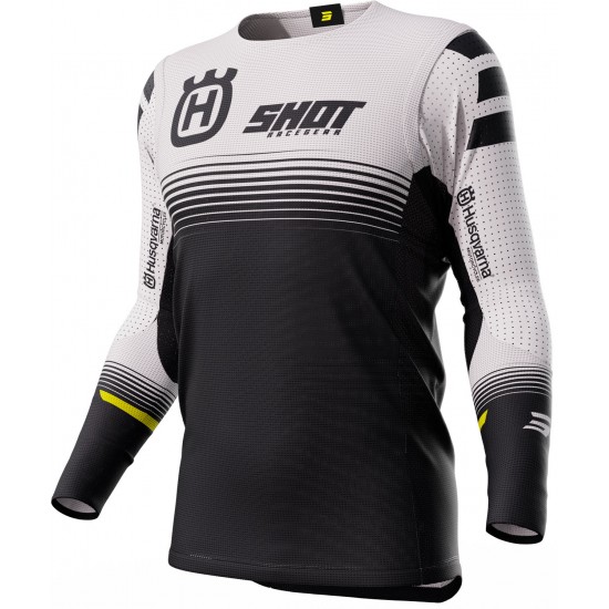 Camisola AEROLITE HUSQVARNA Preta SHOT