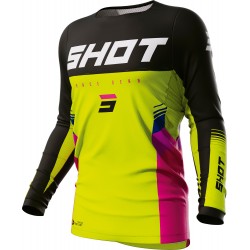 Camisola CONTACT TRACER Amarela Neon SHOT