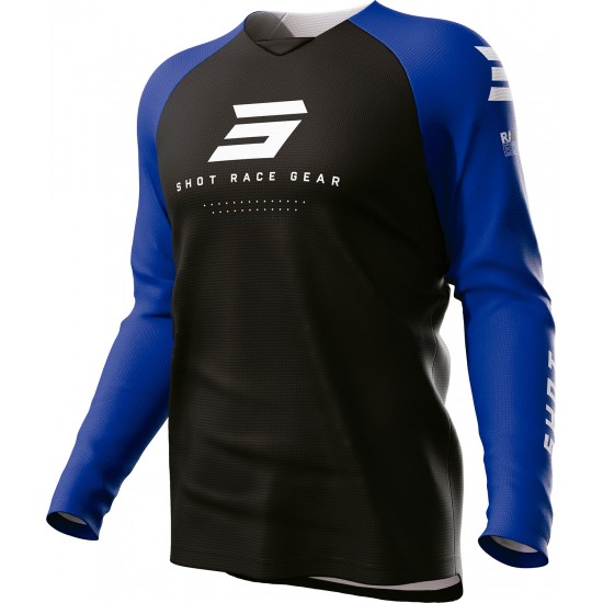 Camisola RAW ESCAPE Azul Roial SHOT