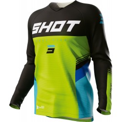 Camisola Criança RAW TRACER Verde SHOT