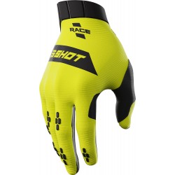 Luvas RACE Amarelas Neon SHOT