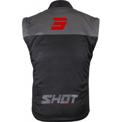 Casaco S / Mangas BODYWARMER LITE 3.0 Preto / Vermelho SHOT