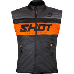 Casaco S / Mangas BODYWARMER LITE 3.0 Preto / Laranja SHOT