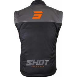 Casaco S / Mangas BODYWARMER LITE 3.0 Preto / Laranja SHOT