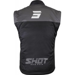 Casaco S / Mangas BODYWARMER LITE 3.0 Preto / Branco SHOT