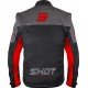 Casaco SOFTSHELL LITE 3.0 Preto/Vermelho Shot