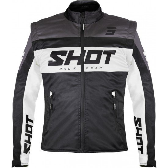 Casaco SOFTSHELL LITE 3.0 Preto/Branco Shot
