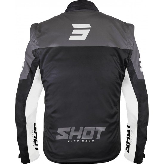 Casaco SOFTSHELL LITE 3.0 Preto/Branco Shot