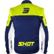 Casaco SOFTSHELL LITE 3.0 Azul Marinho / Amarelo Neon SHOT