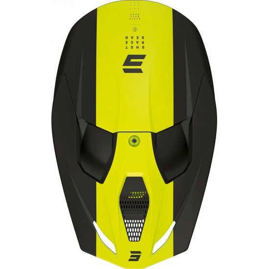 Capacete RACE CAMO Amarelo Neon Mate SHOT
