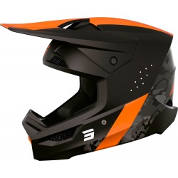 Capacete RACE CAMO Laranja Mate SHOT