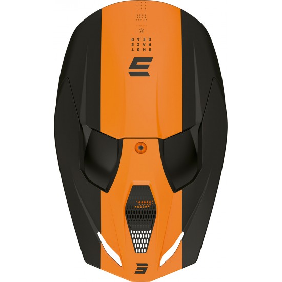 Capacete RACE CAMO Laranja Mate SHOT