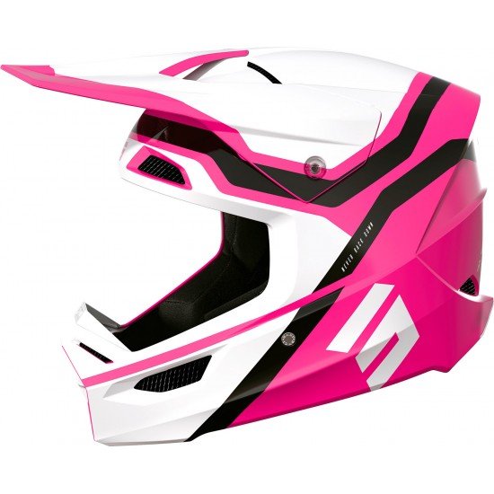 Capacete RACE SKY Rosa Brilho Shot