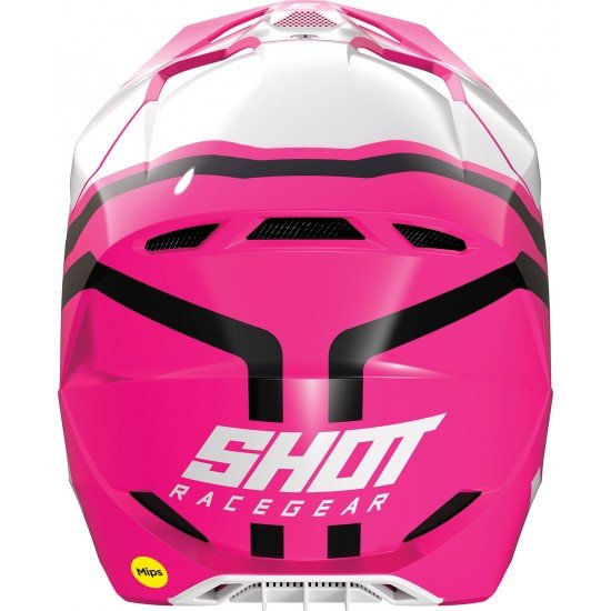 Capacete RACE SKY Rosa Brilho Shot